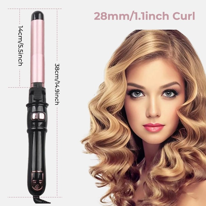 Cetosy™ Pro Auto Rotating Curling Iron | Dual-Direction