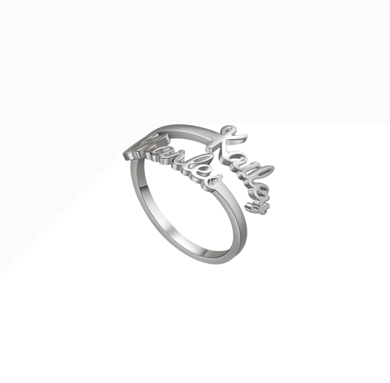 Customized Name Ring