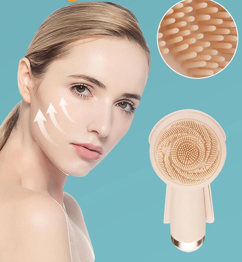 Electric Silicone Facial Brush