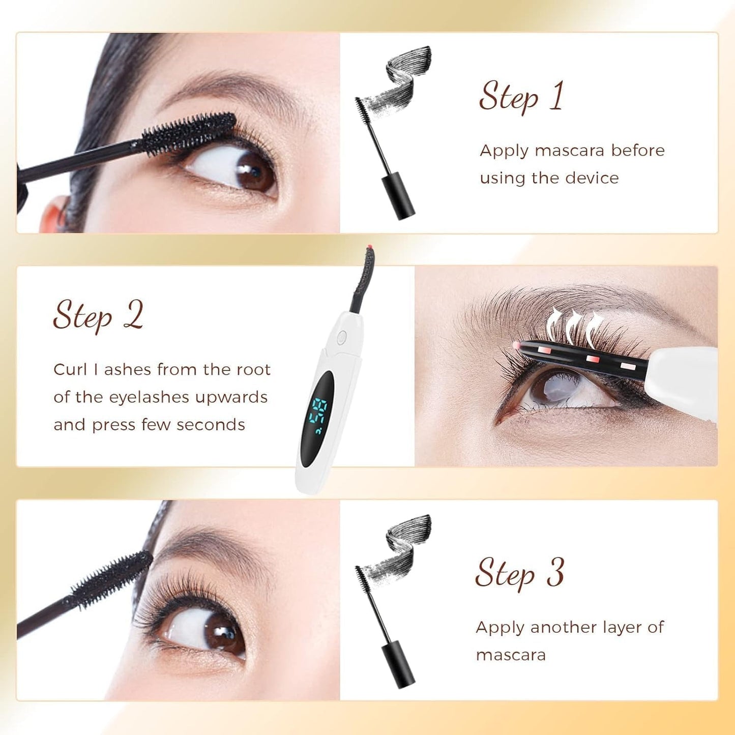 Cetosy™ Heated Eyelash Curler