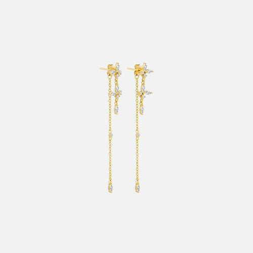 Crystal Thread Earrings