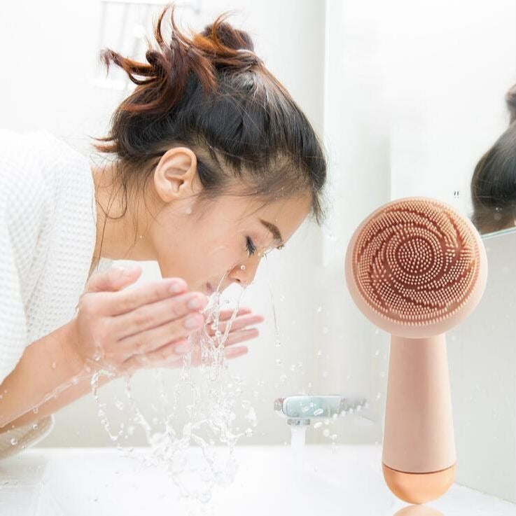 Electric Silicone Facial Brush
