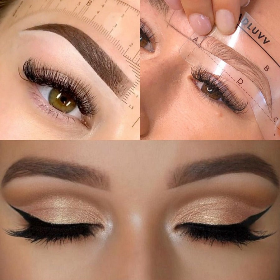 BrowMaster - Complete Eyebrow Stamping and Shaping Set