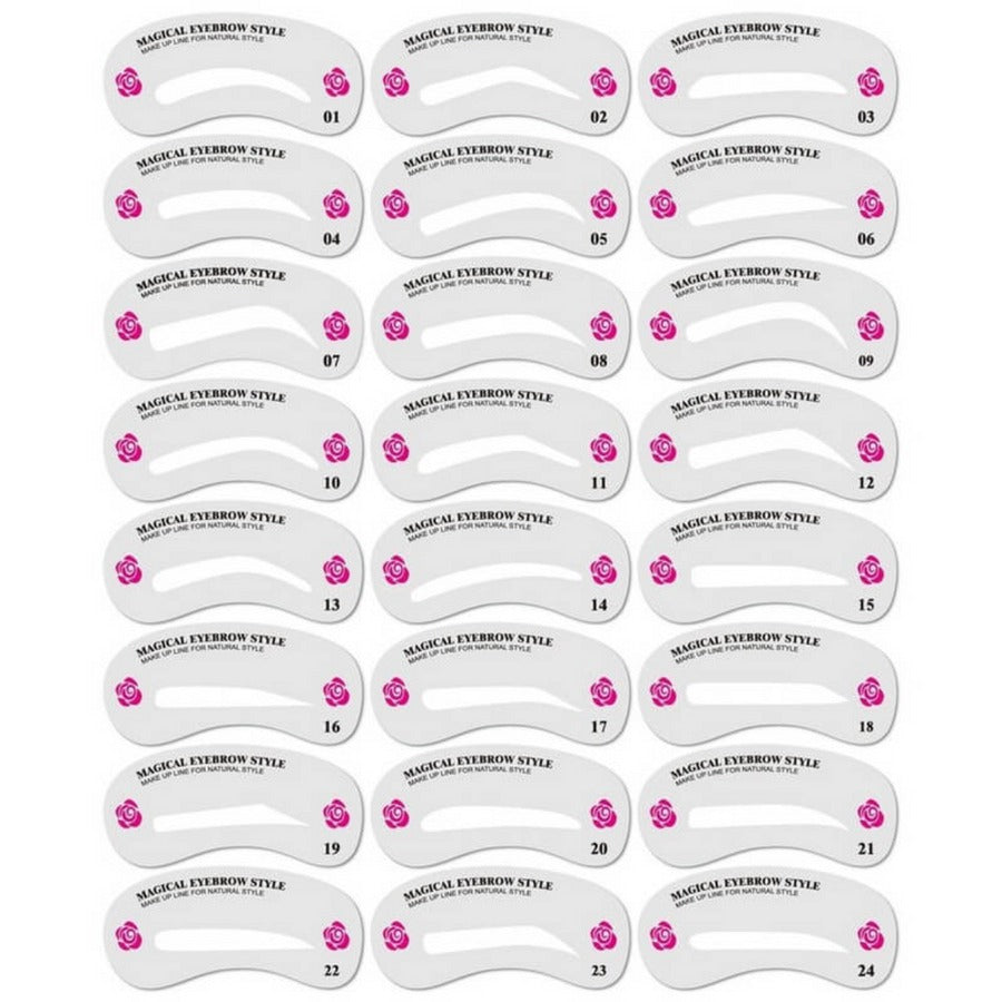 BrowMaster - Complete Eyebrow Stamping and Shaping Set