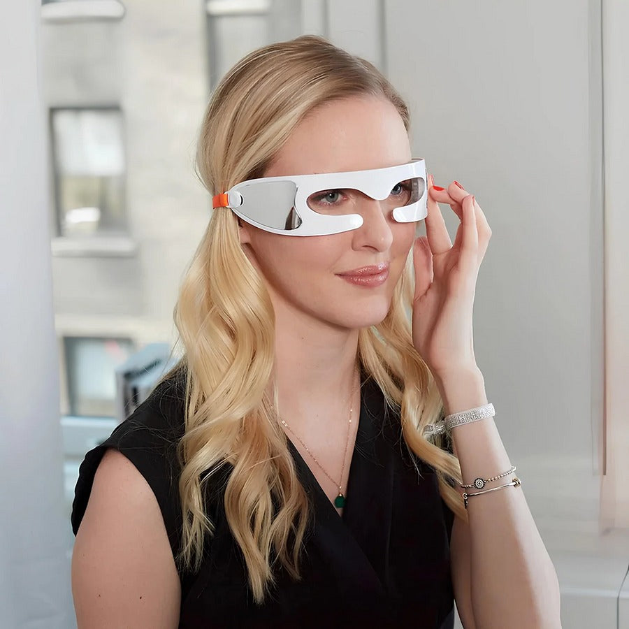 Cetosy™ Eyelume Therapy - Red Light Therapy for Eyes | Reduce Fine Lines and Wrinkles | Anti Eye Bags