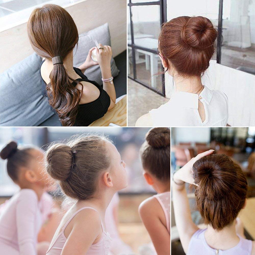 Donut Hair Bun Maker - Set 7 Pcs