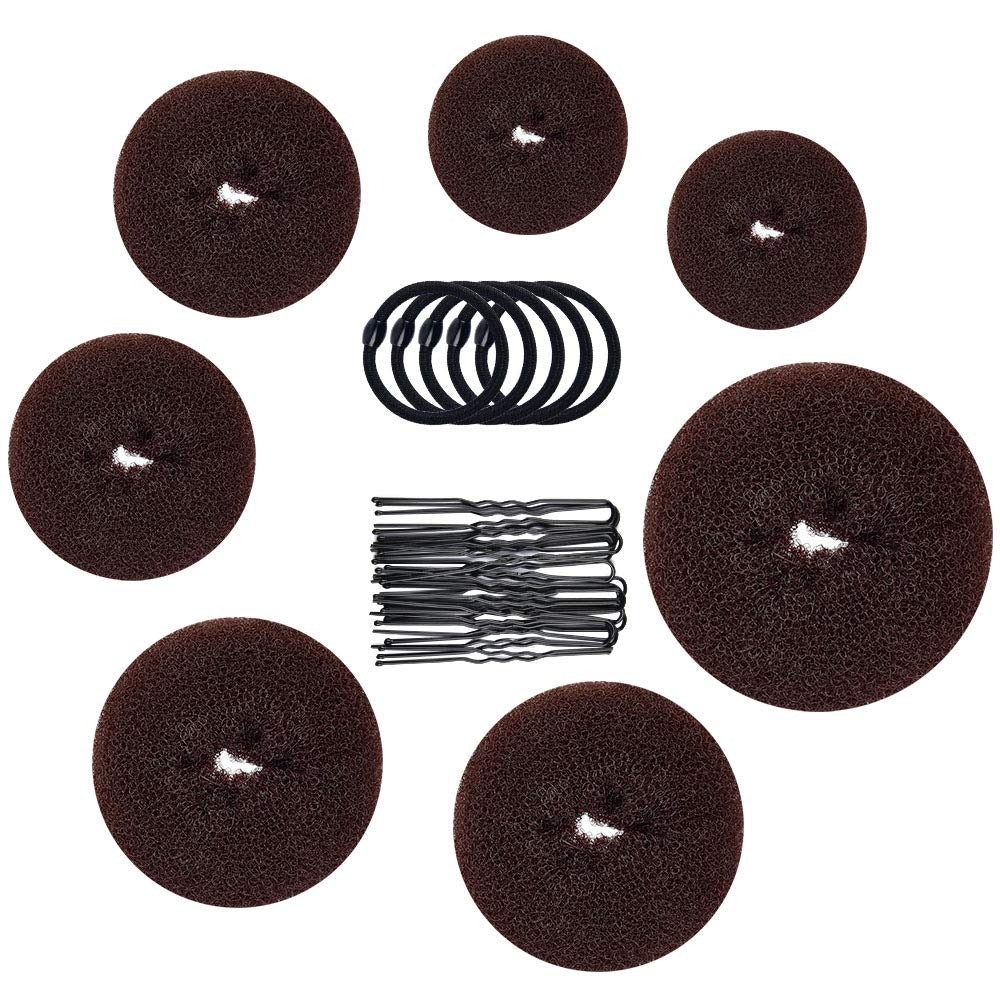 Donut Hair Bun Maker - Set 7 Pcs