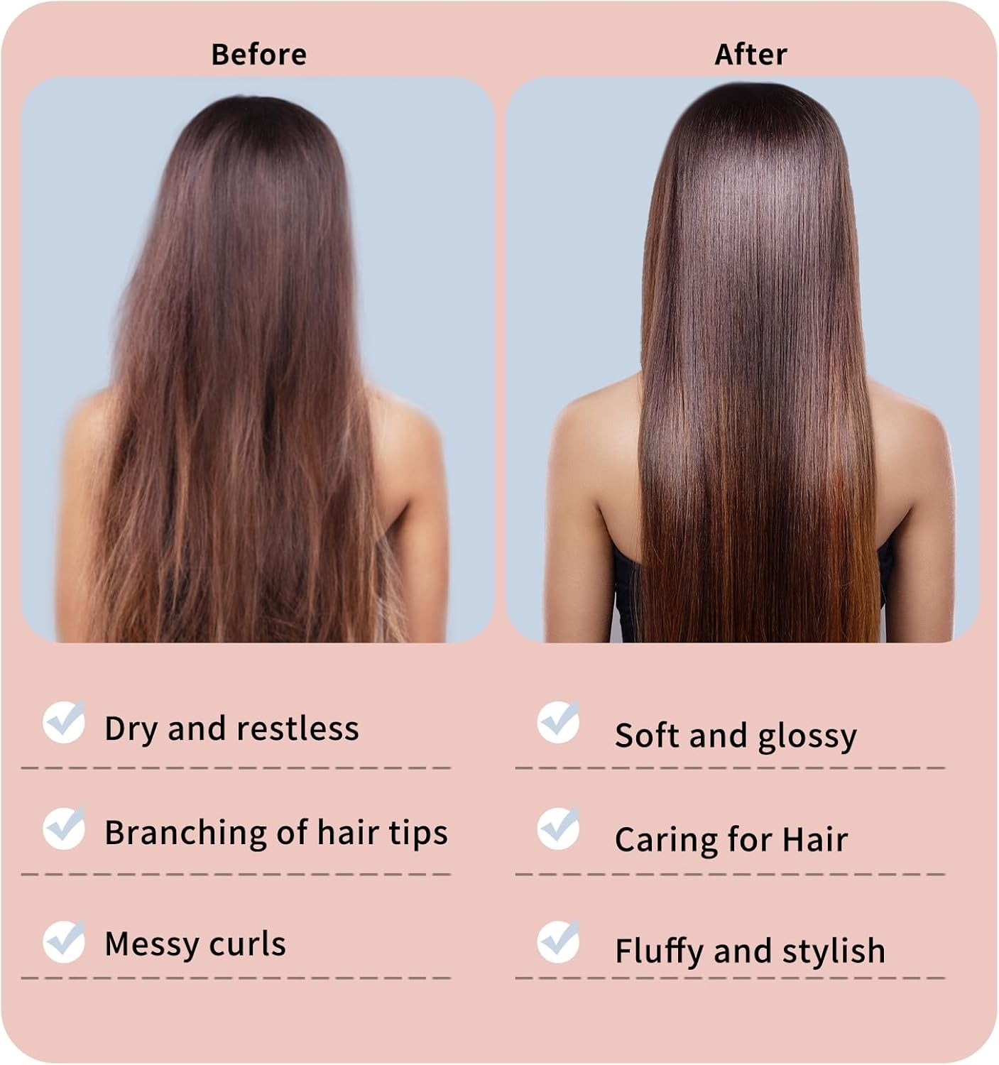 Cetosy™ 2-in-1 Hair Straightener Brush