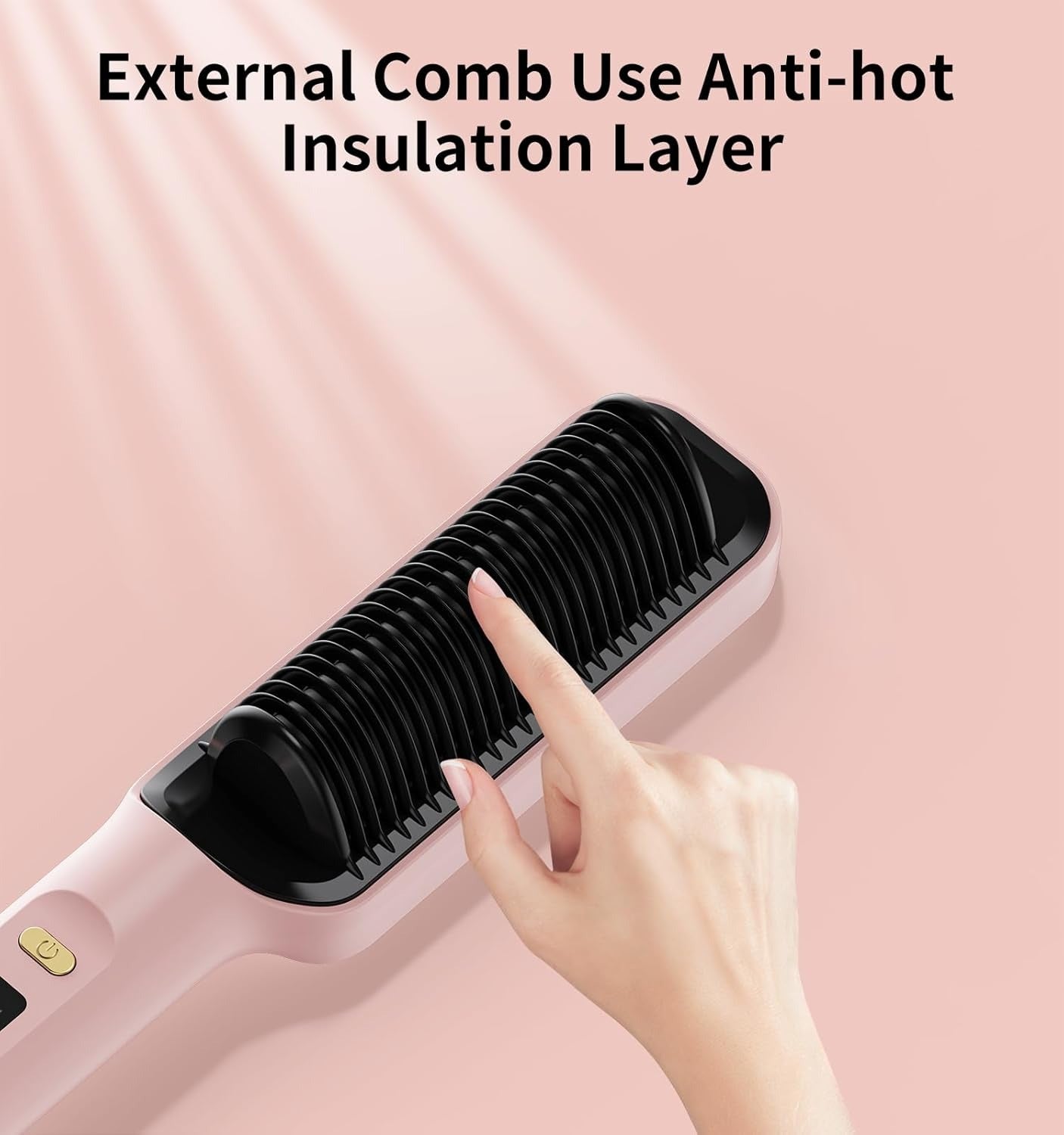 Cetosy™ 2-in-1 Hair Straightener Brush