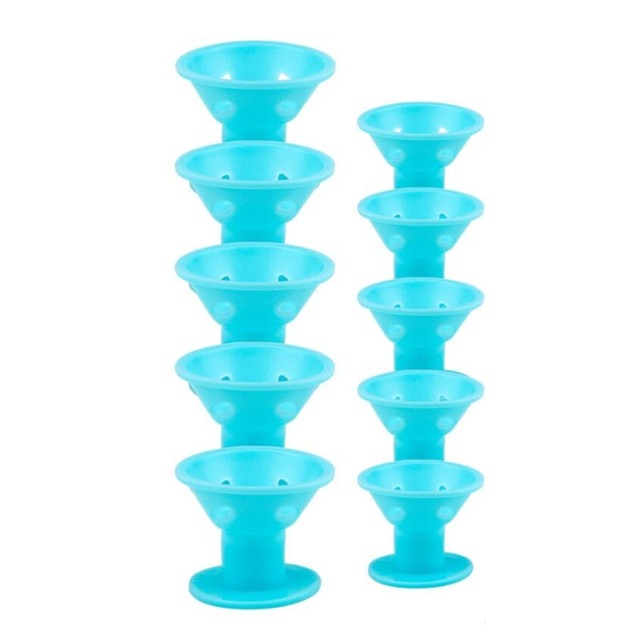 Heatless Curler (Set of 10) - Achieve Perfect Curls Without Heat