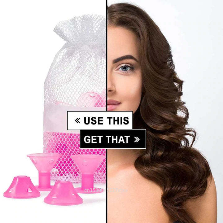 Heatless Curler (Set of 10) - Achieve Perfect Curls Without Heat