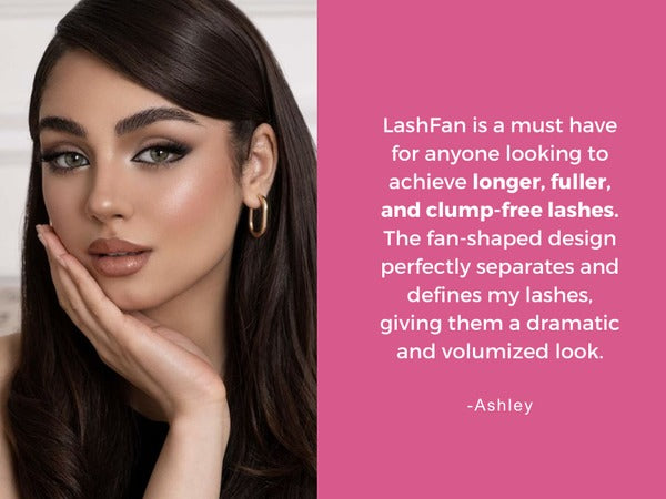 Cetosy™ LashFan - Mascara Fan Brush