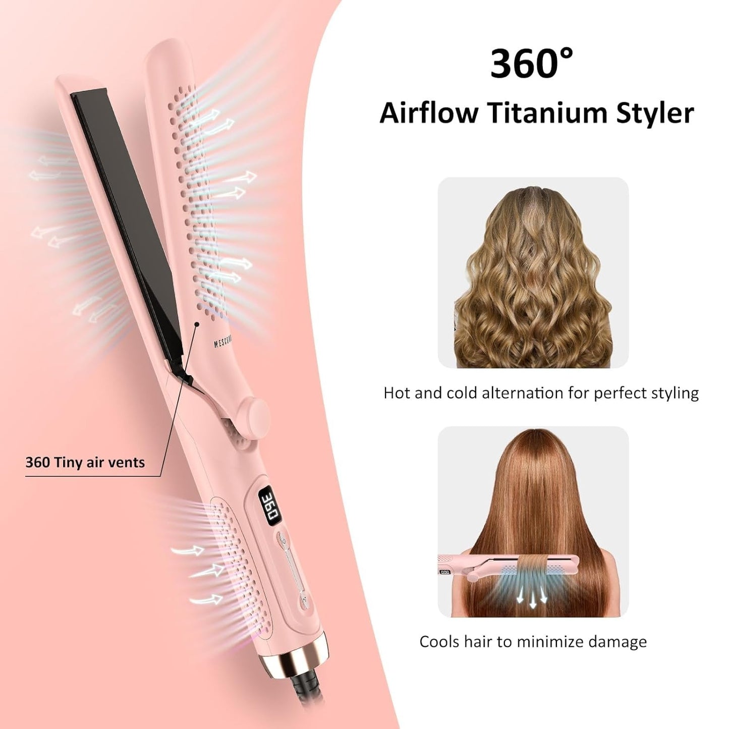 Cetosy™ MesComb - 360° Airflow Styler Curling Iron