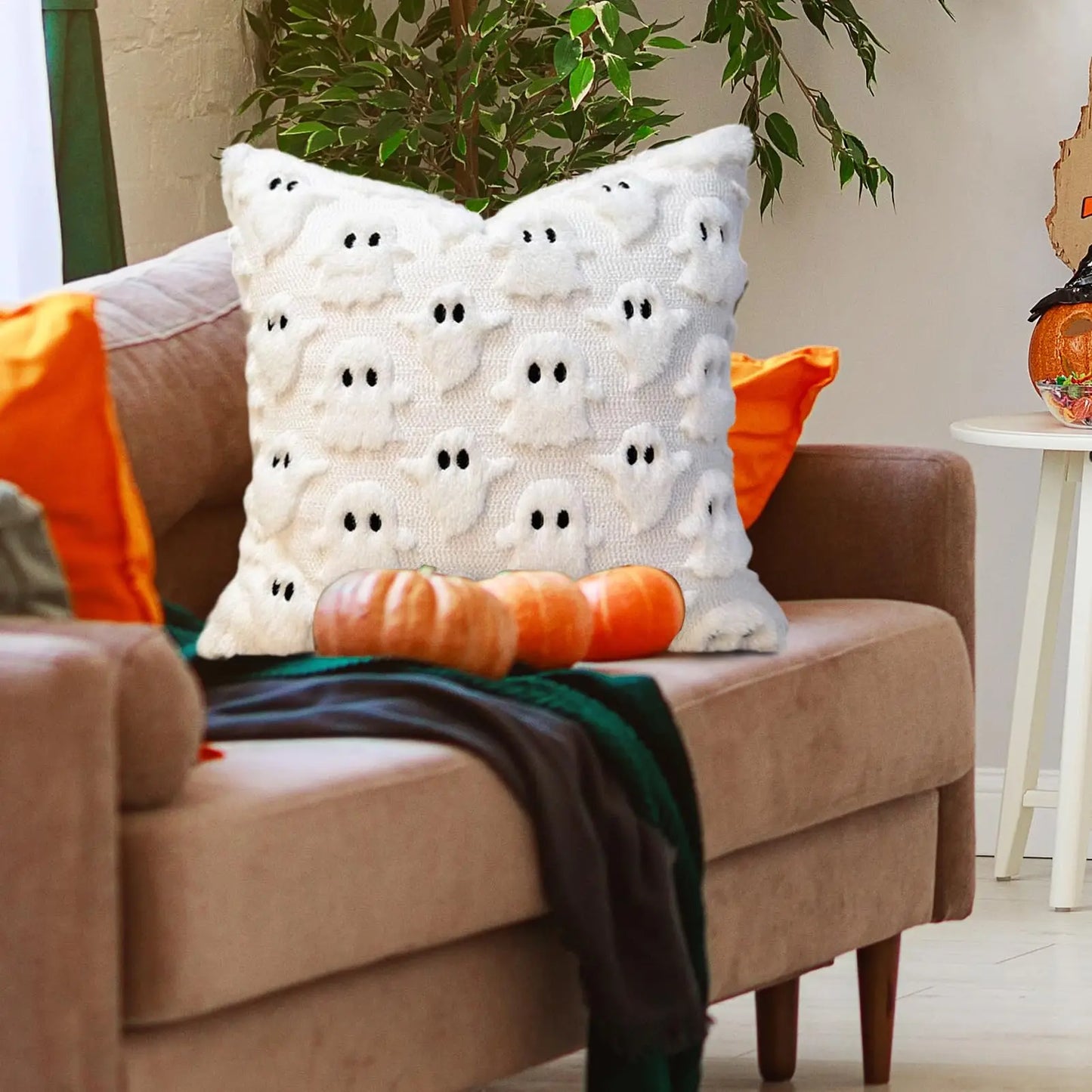 Ghost Pillow Cover