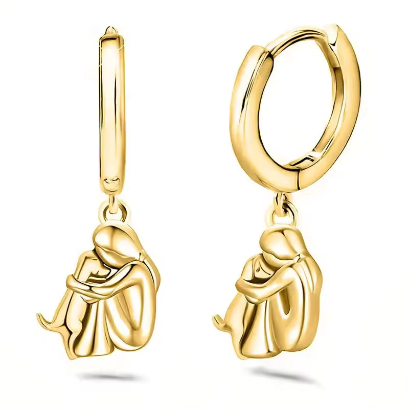 "Always By My Side" Dog Mom Earrings