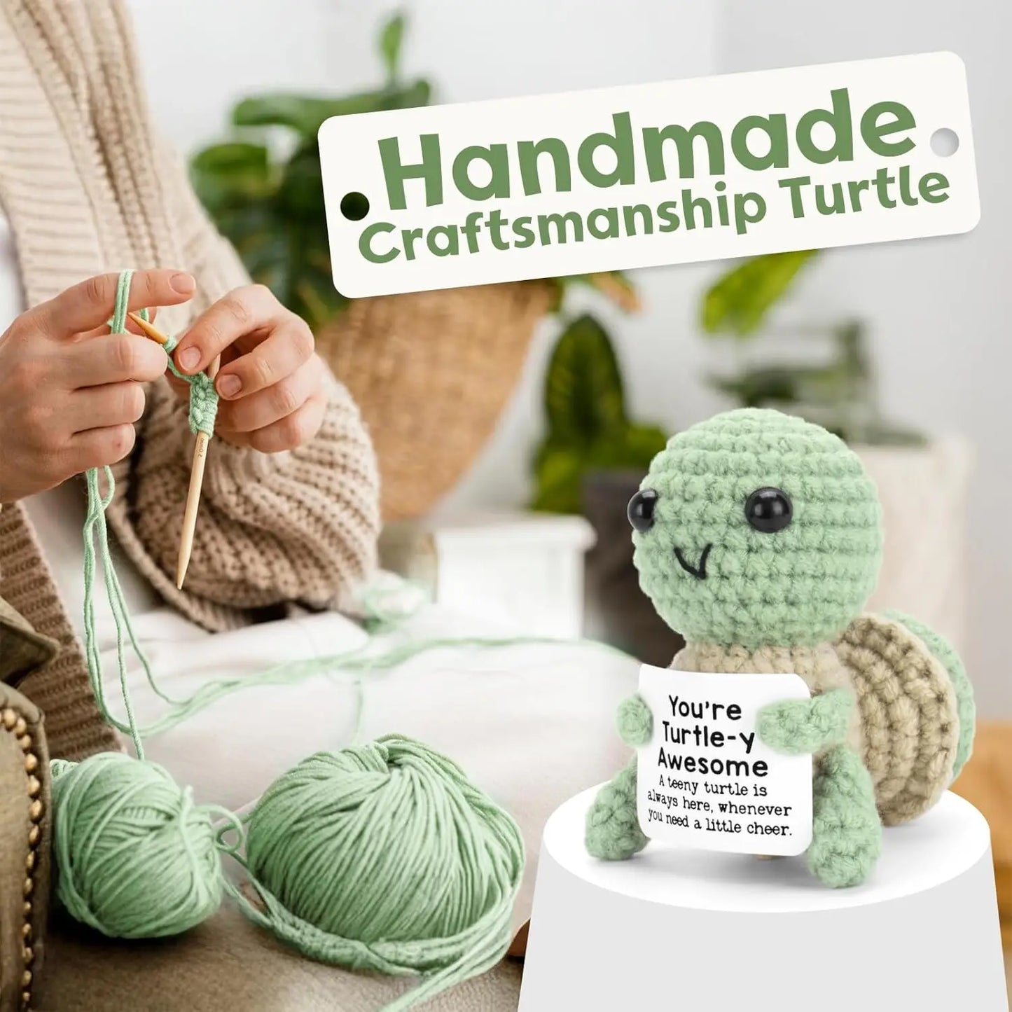 Crochet Positive Turle