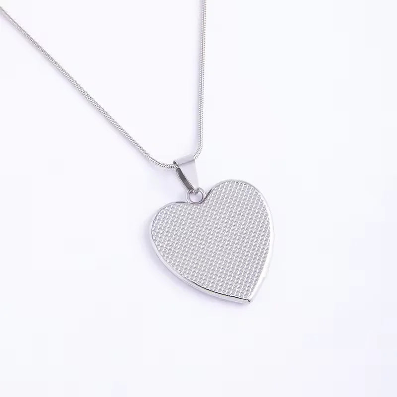 "Your Heart Stopped But My Love For You Did Not" Pendant Necklace
