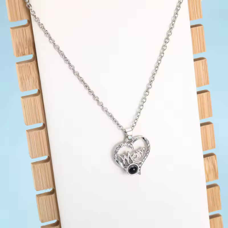 "100 Ways to Say I Love You" Mom Necklace
