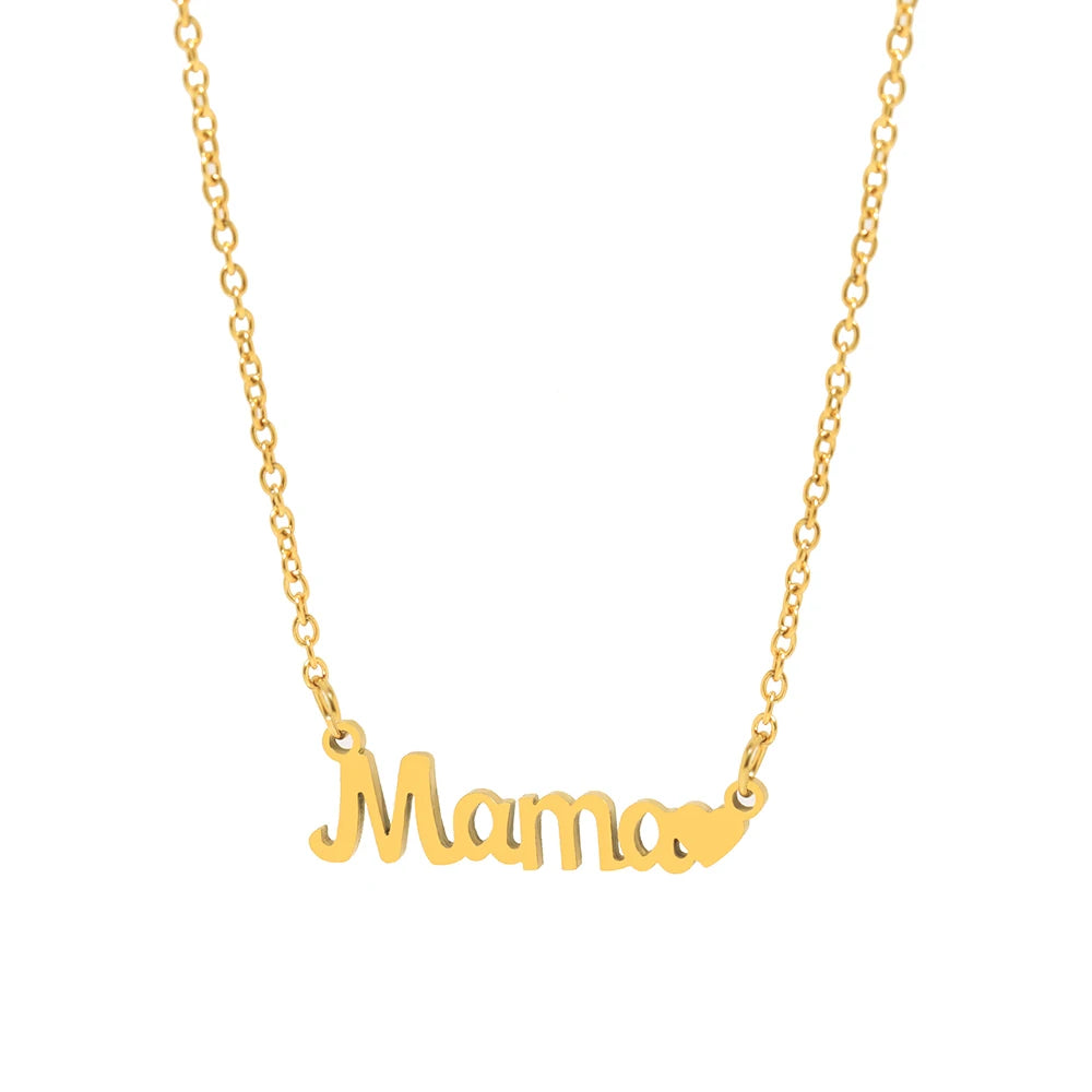 Mama Love Heart Necklace