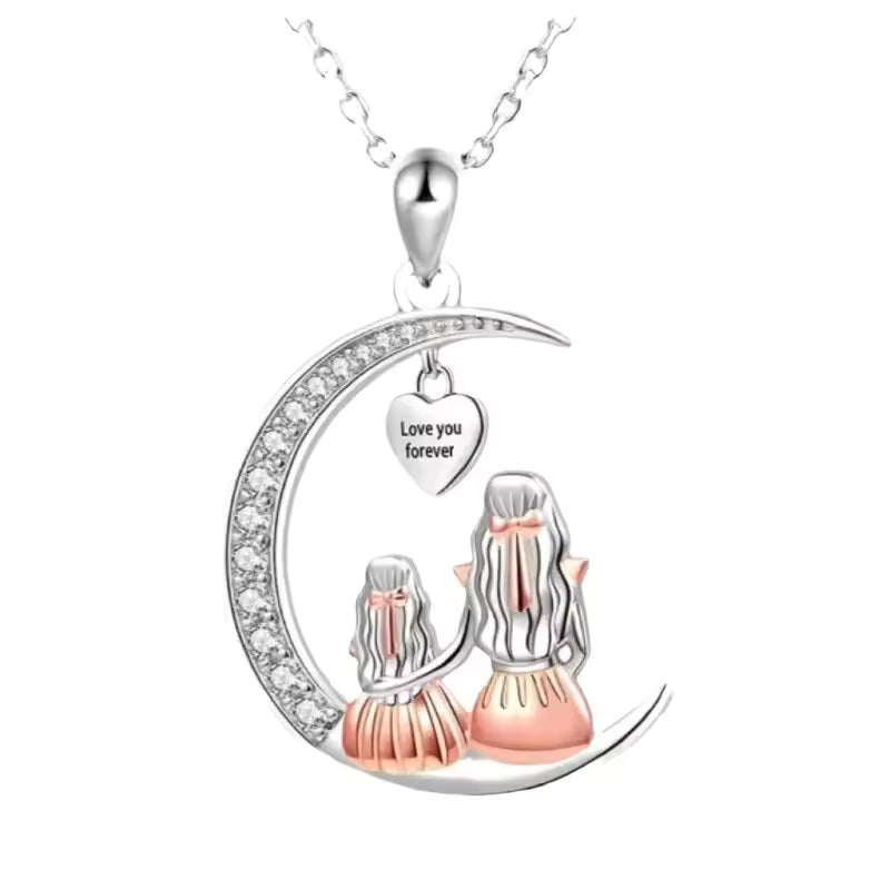 “Heartstrings” Mother-Daughter Necklace