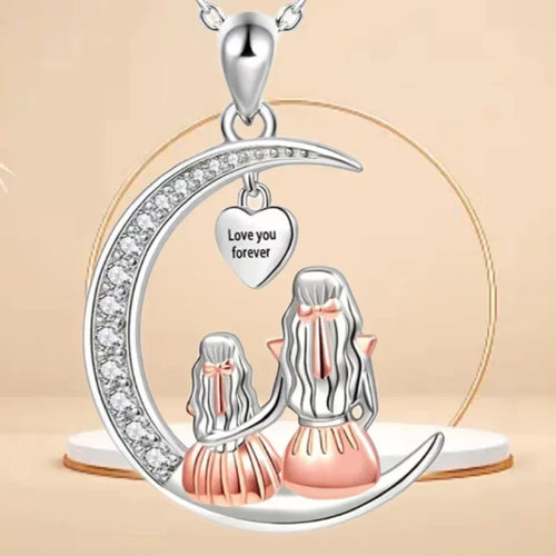 “Heartstrings” Mother-Daughter Necklace
