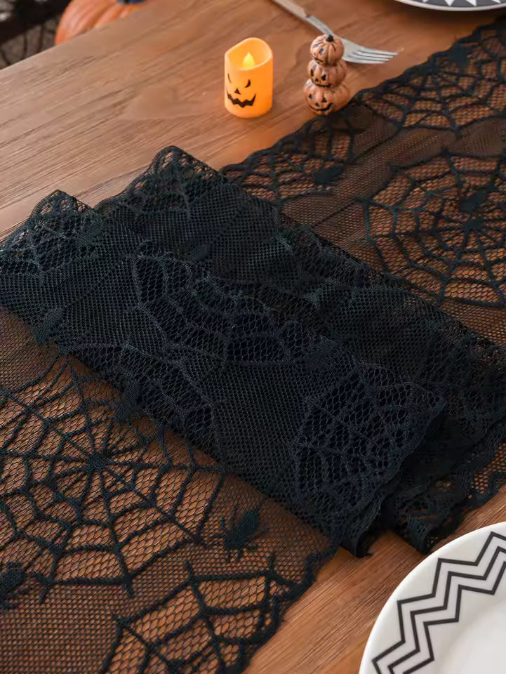 Spider Lace Table Runner