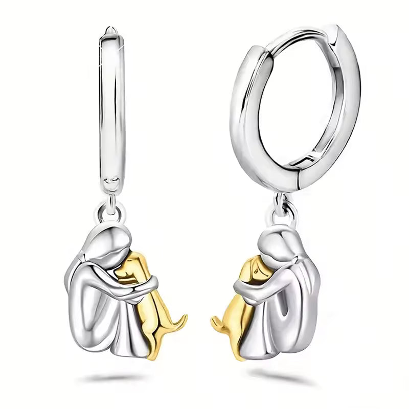 "Always By My Side" Dog Mom Earrings