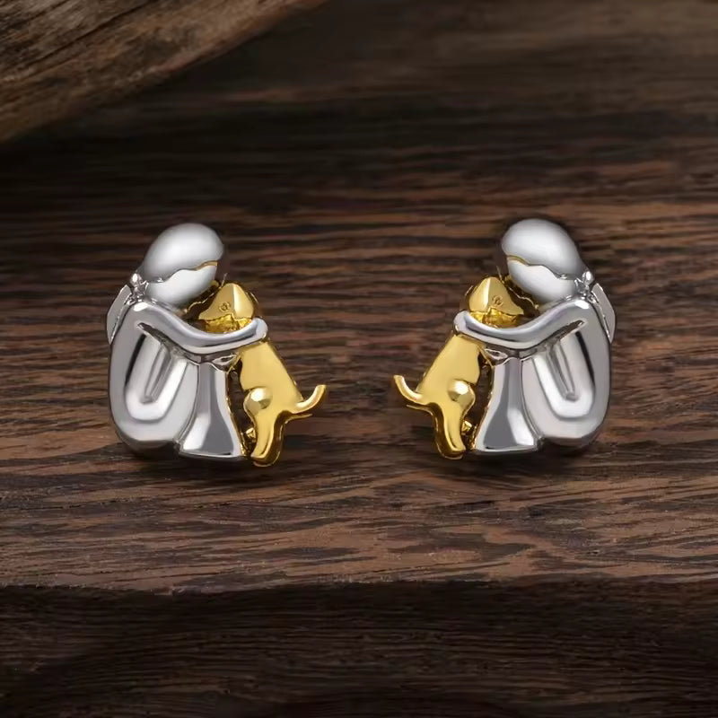 "Always By My Side" Dog Mom Earrings