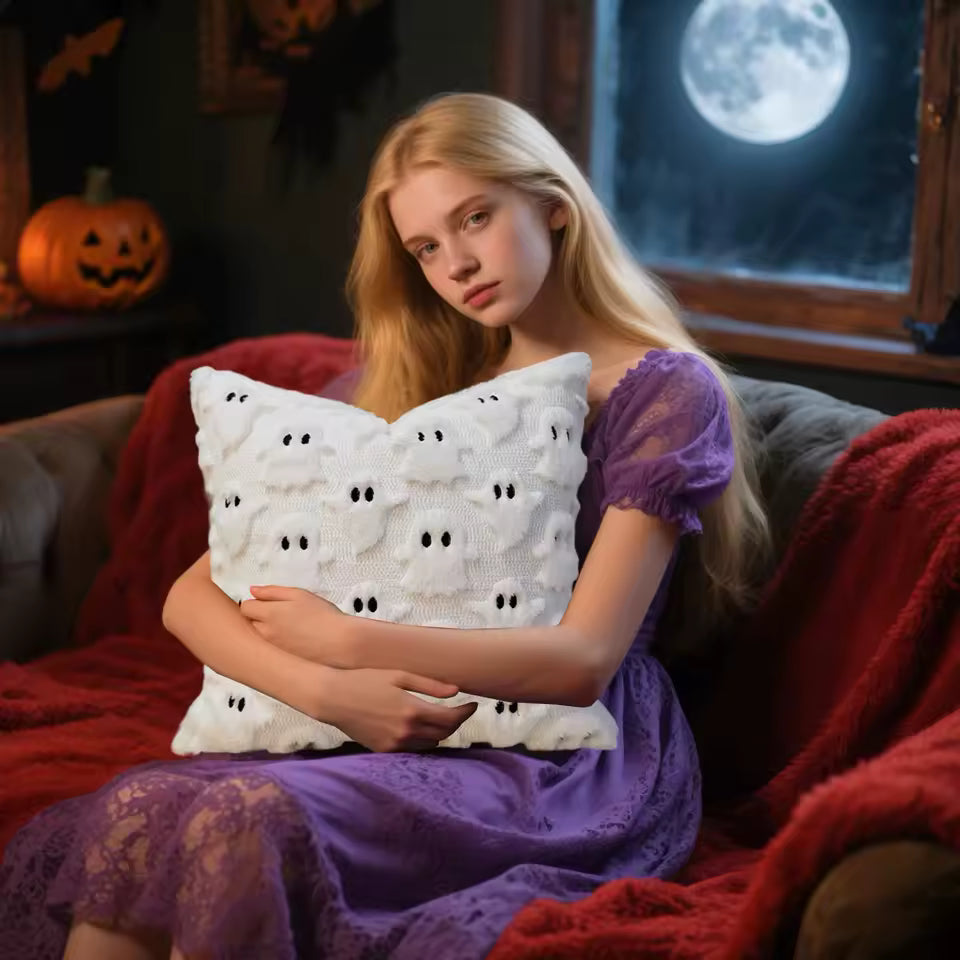 Ghost Pillow Cover