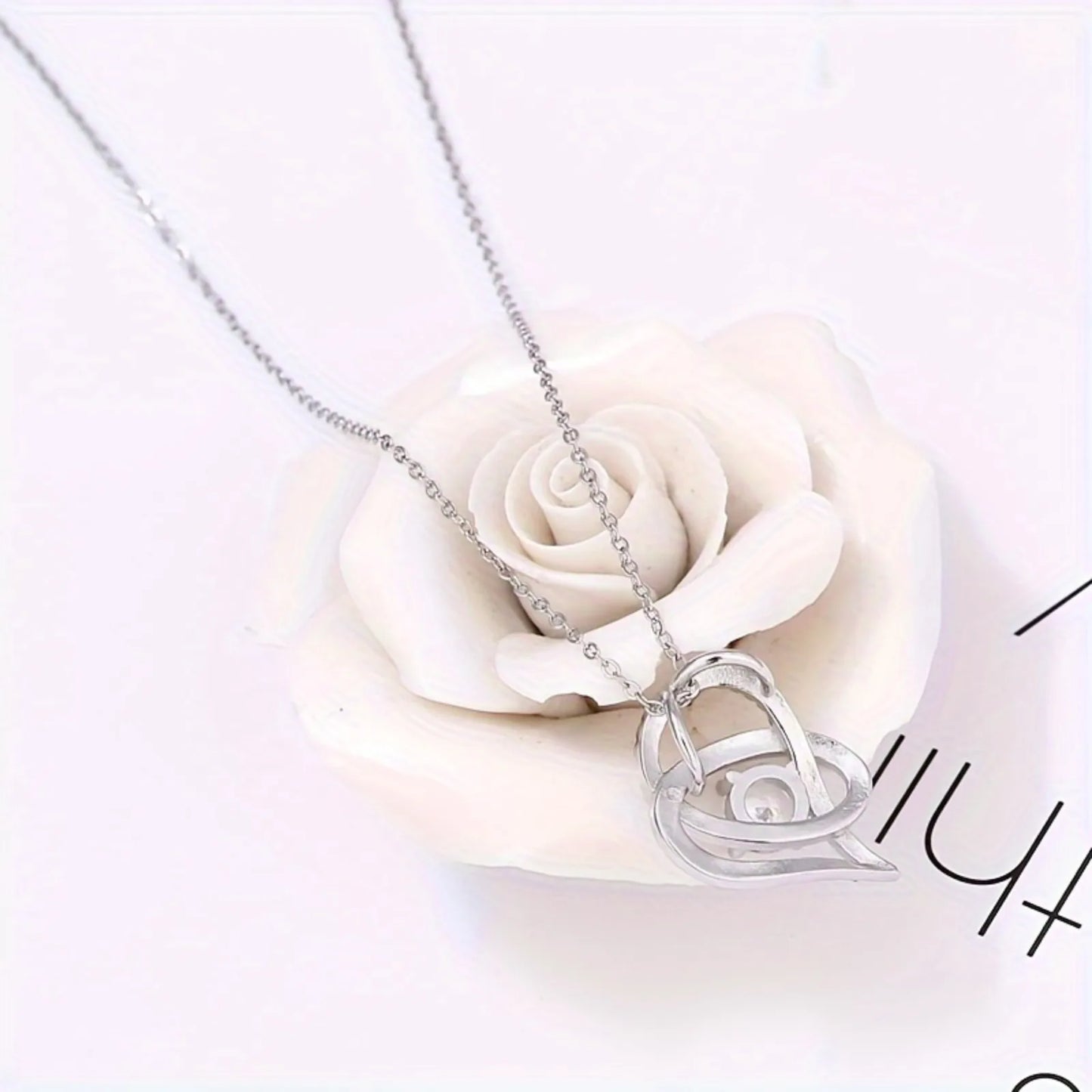 "I Love You to the Moon and Back" Engraving Necklace for Daughter from Dad