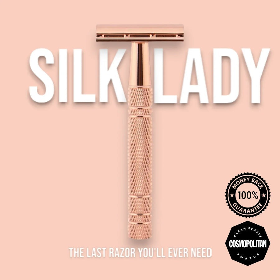 Cetosy™ SilkLady - Premium Safety Razor + Base