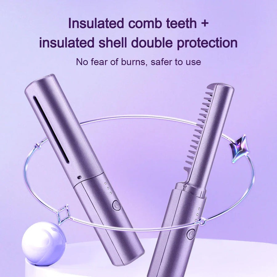 Cetosy™ SmoothSculpt - Wireless Hair Straightener