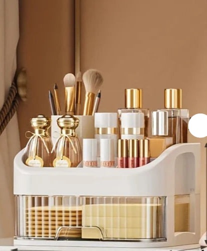 Cetosy™ Winnie - Large Capacity Makeup & Jewelry Storage Box, Multi-layer Organizer