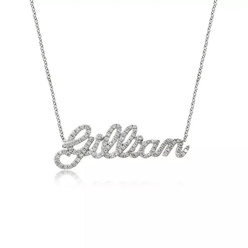 Customized Stone Name Necklace