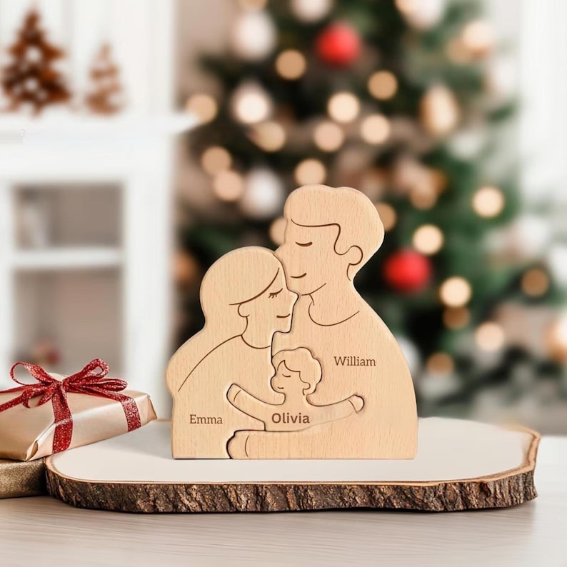 Hugging Family Puzzle