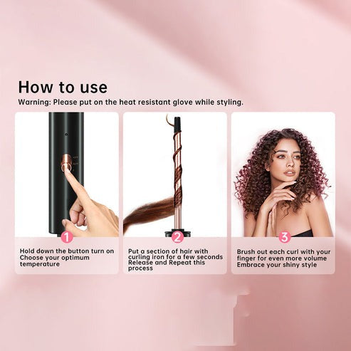 Cetosy™ LanaLuxe 3/8 Curler
