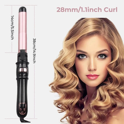 Cetosy™ Pro Auto Rotating Curling Iron | Dual-Direction