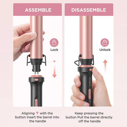 Cetosy™ 5-in-1 Curling Wand Set