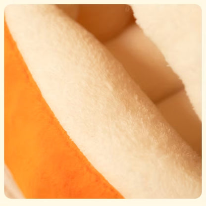 Warm Soft Sleeping Nest Cat Ear Pet House Bed QH3