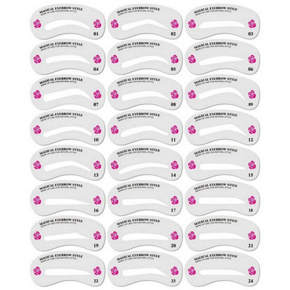 BrowMaster - Complete Eyebrow Stamping and Shaping Set