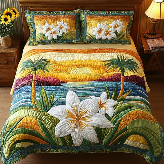 Aloha Comfort Quilted Bedding Set CELD14