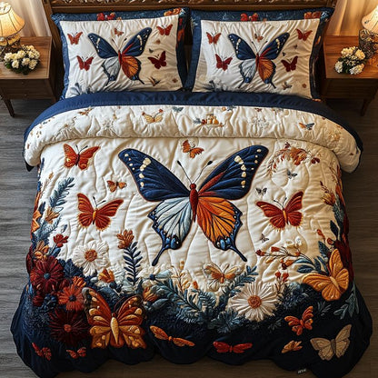 Butterfly Bliss Quilted Bedding Set CELD20