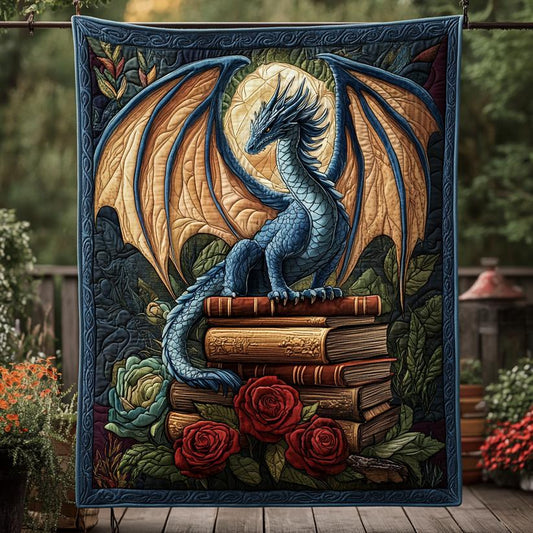 Dragon Wisdom Quilted Blanket CELD08