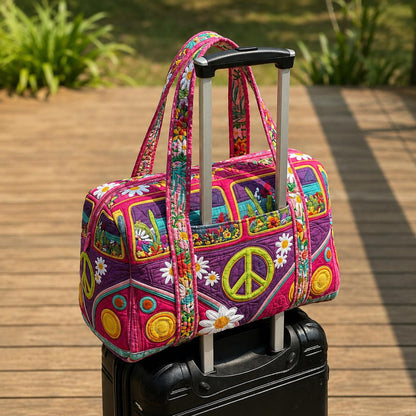 Hippie Van Quilted Travel Bag CELD05