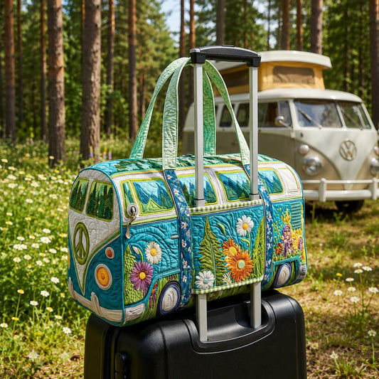 Hippie Van Quilted Travel Bag CELD10