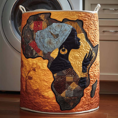 Sunlit Majesty Quilted Laundry Basket CELD15