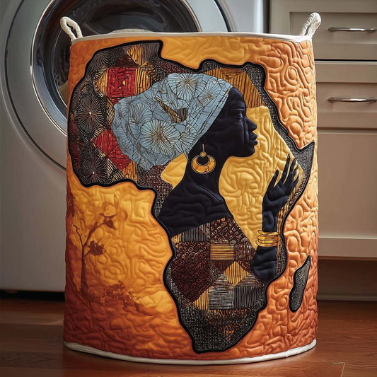 Sunlit Majesty Quilted Laundry Basket CELD15