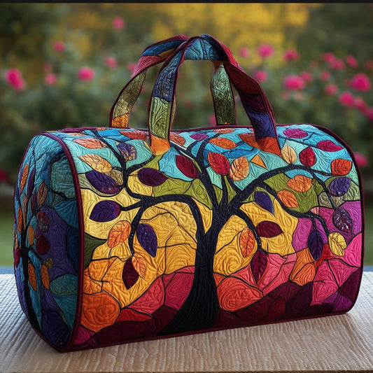 Tree Of Life Quilted Duffle Bag CELD01