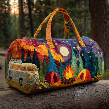 Campfire Dream Quilted Duffle Bag CELD02