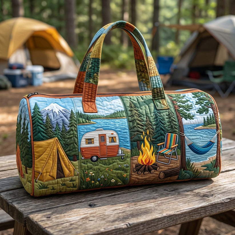 Camping Life Quilted Duffle Bag CELD04